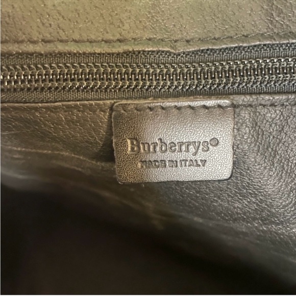 Burberrys Haymarket Check Travel Bag W Strap EUC! - Picture 11 of 16